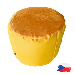 Obrázek pro produkt Válec kortexin žlutý s fleecem⌀40x30 cm